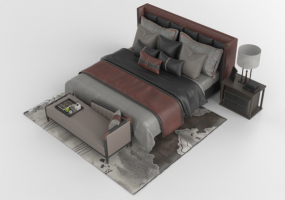 Camas 3D - Letto matrimoniale