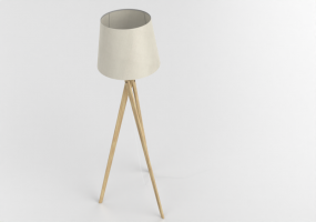 Lámpara de pie 3D - Lampada da terra