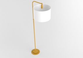 Lámpara de pie 3D - Lampada da terra