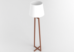 Lámpara de pie 3D - Lampada da terra