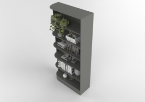 3D Möbel - Mobile curvo
