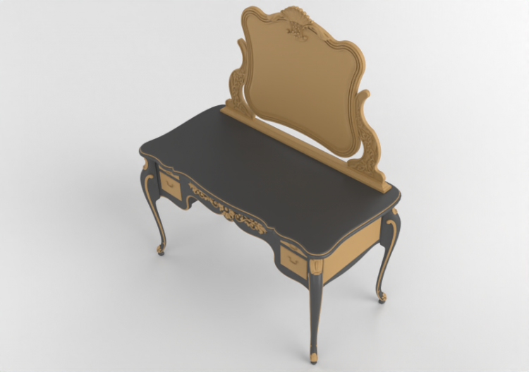3D Furniture - Specchiera - ACCA software
