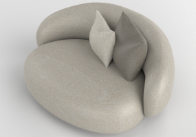 Chairs and Sofas 3D - Divano