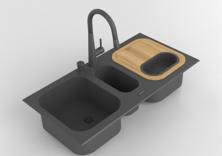 3D Spülbecken - Lavello - ACCA software