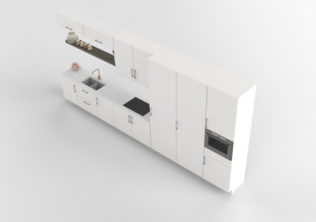3D Kitchens - Cucina lineare