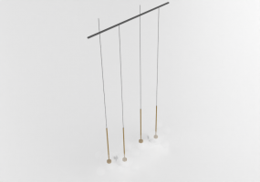 Lámpara de techo 3D - Lampadario
