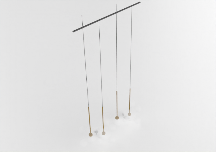 Lámpara de techo 3D - Lampadario - ACCA software