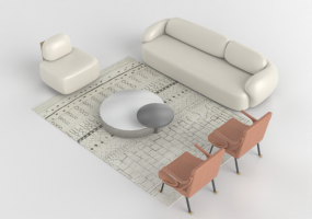 3D Sofa - Divano