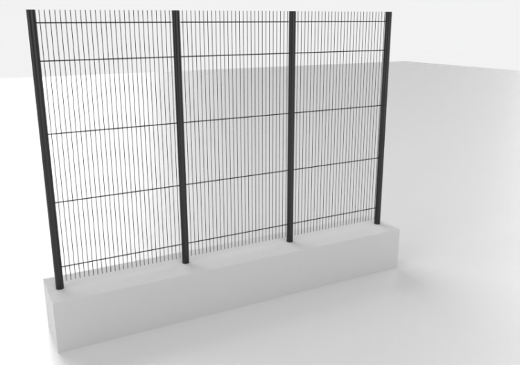 3D Geländer - Rete elettrosaldata - ACCA software