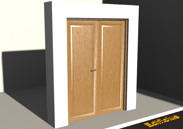 Carpinterías 3D - Cornisa P[R] 2HB_SIM[1P] - ACCA software