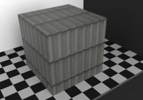 Textura cubiertas - Copertura tegole nere