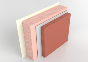 Muratura in blocchi di laterizio non isolato