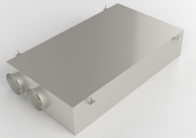Unit&agrave; di ventilazione meccanica orizzontale a controsoffitto 200mm