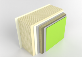 Muratura in blocchi di tufo - ISOLAMENTO ESTERNO