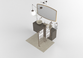 Mobili 3D - Mobile bagno