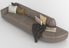 Chairs and Sofas 3D - Divano