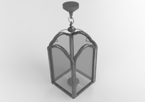 Lampada da soffitto 3D - lanterna