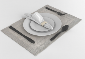 Accessori 3D - Piatto