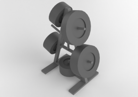 Fitness 3D - pesi palestra