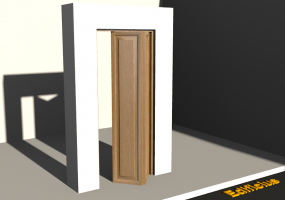 Esquadria 3D - Contramarco P[R] 1AL[2P]