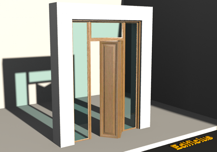 Infissi 3D - Cornice P[R] 1AL[2P]+2FNCLC+1SPRLC - ACCA...