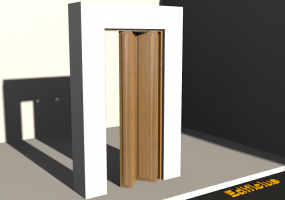 3D Tür/Fenster - Rahmentür T[R] 1FT[4P]