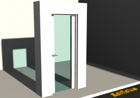 3D Tür/Fenster - Modern T[R] 1DF[AG]