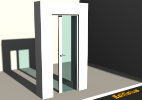 3D Tür/Fenster - Modern T[R] 1WST[AG]