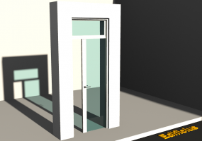 3D Fixtures - Modern P[R] 1ASP[AG]+1OVPAN