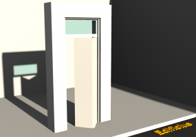 3D Tür/Fenster - Modern T[R] 1BT[2P]+1OBL
