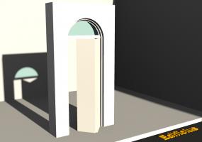 3D Tür/Fenster - Modern T[RB] 1BT[2P]+1SL