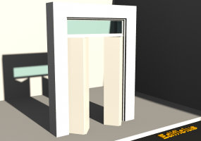 3D Fixtures - Modern P[R] 2AL_SYM[2P]+1OVPAN