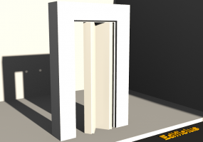 3D Tür/Fenster - Modern T[R] 1FT[4P]