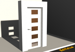 3D Tür/Fenster - Modern HE[R] 1BT[T01]