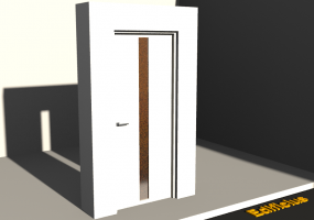 3D Tür/Fenster - Modern HE[R] 1BT[T03]