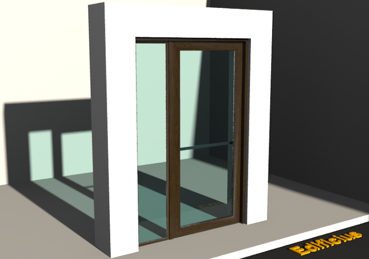 Infissi 3D - Emergenza P[R] 1AB[TV]+1FNCLC - ACCA software