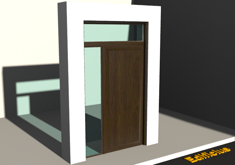 3D Fixtures - Modern P[R] 1HDL[1P]+1SDLGT+1OVPAN - ACCA...