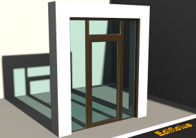 Menuiseries 3D - Secours P[R] 1VB[TV]+2FNCLC+1SPRLC