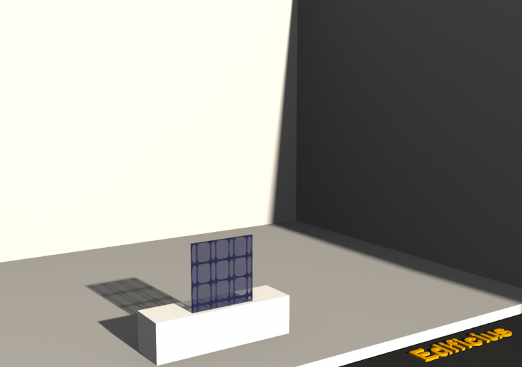 3D Glass Blocks - Light Well [R] GB (Cobalt Blue) - ACCA...