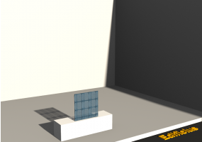 3D Glass Blocks - Light Well [R] GB (Turquoise)