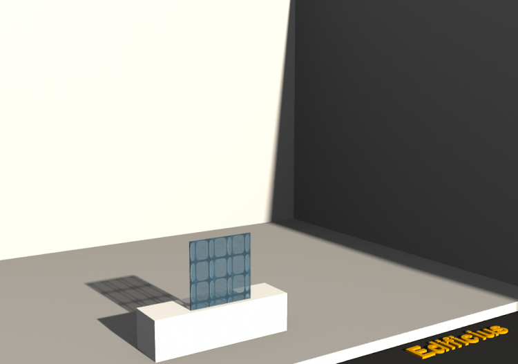 3D Glass Blocks - Light Well [R] GB (Turquoise) - ACCA...
