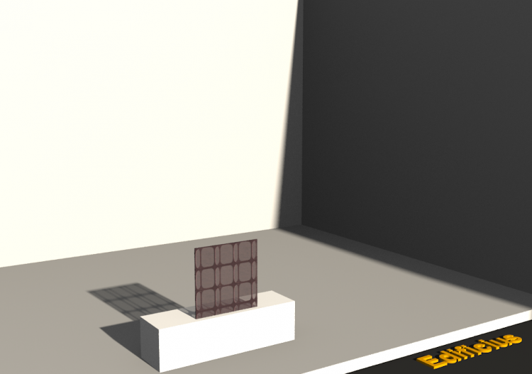 3D Glass Blocks - 天井 [R] GB (紫罗兰色) - ACCA software