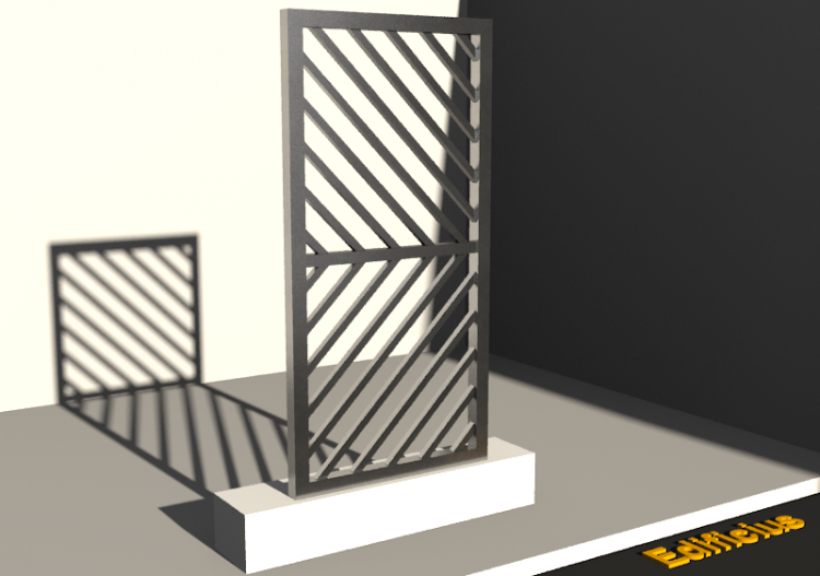 Verja 3D - Portoncito [R] 1HB[GD] - ACCA software
