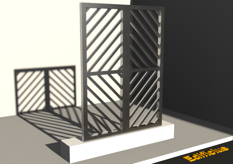 Portail 3D - Petit Portail [R] 2VB_SIM[GD] - ACCA software