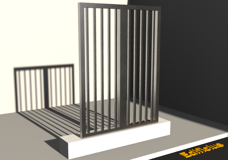 Cancello 3D - Cancelletto [R] 2AB_SIM[GV] - ACCA software