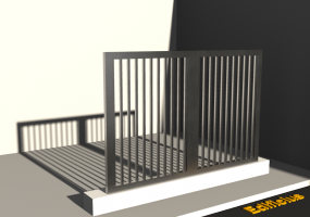 3D Gittertor - Gittertor [R] 2DF_SYM[GV]