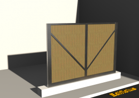 3D Gittertor - Gittertor [R] 2DF_SYM[PD]