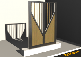 3D Gate - Gate [R] 2HDL_SYM[PDGV]