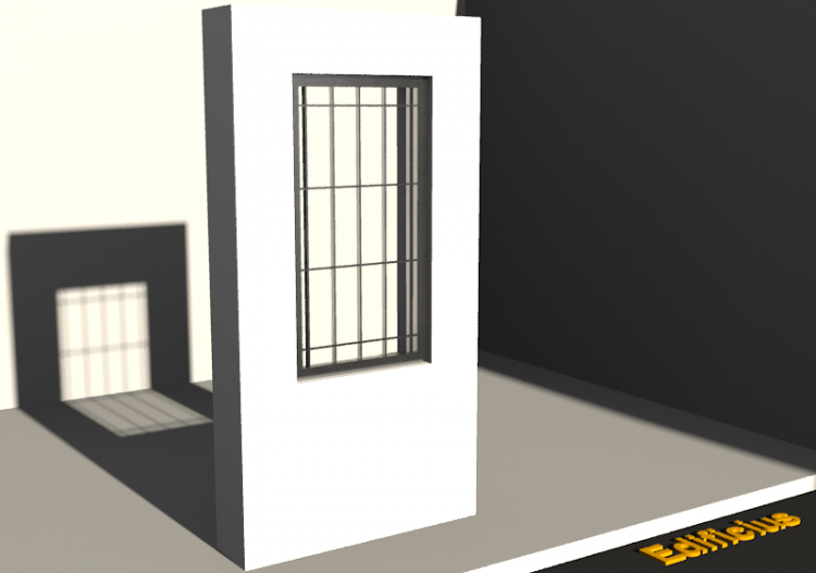 Grille 3D - Grille [R] BR[Rt] 1 Vantail - ACCA software