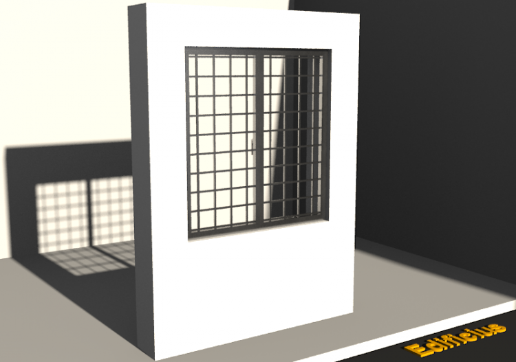 3D Eisengitter - Eisengitter [R] ReS[R] 2 Flügel - ACCA...